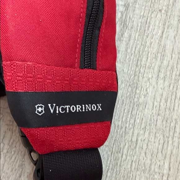 Victorinox Red and Black Men's Sling Belt Bag - Picture 6 of 9